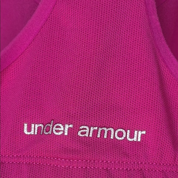 Under Armour Pink Athletic Sports Bra with Racerback - Picture 6 of 6